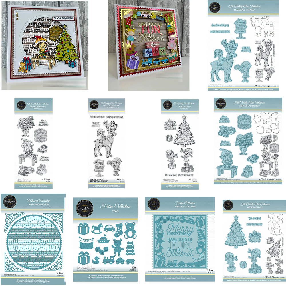 Candle Making Guide - Santa's Workshop Toys Die Set Metal