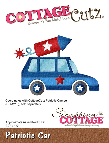 Patriotic Car Patriotic Camper - đánh giá và giá Candle Making Guide