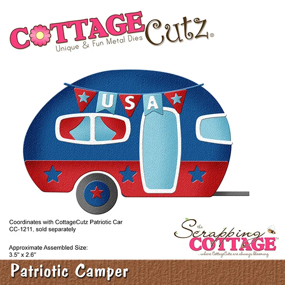 Patriotic Car Patriotic Camper - đánh giá và giá Candle Making Guide