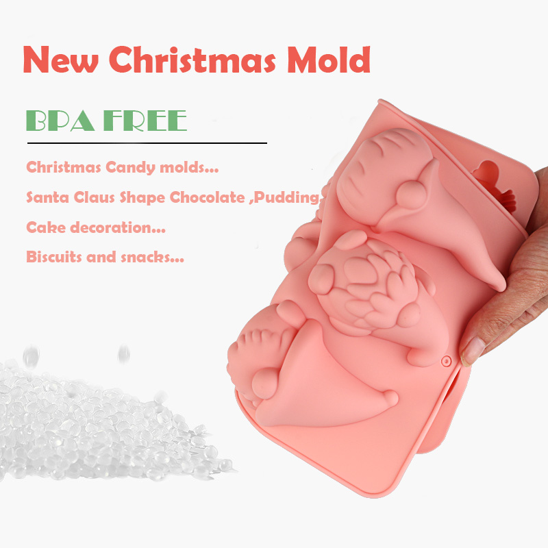 6-Cavity Christmas Gnome Cake  - đánh giá và giá Candle Making Easy