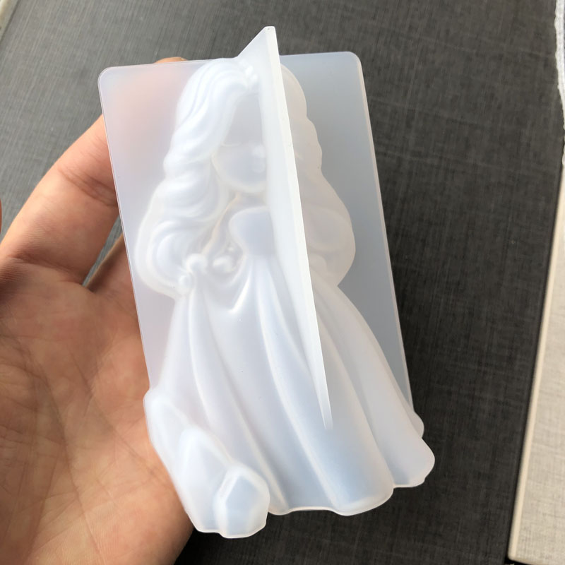 3D Cute Princess Silicone Cand - đánh giá và giá Candle Making Equipment