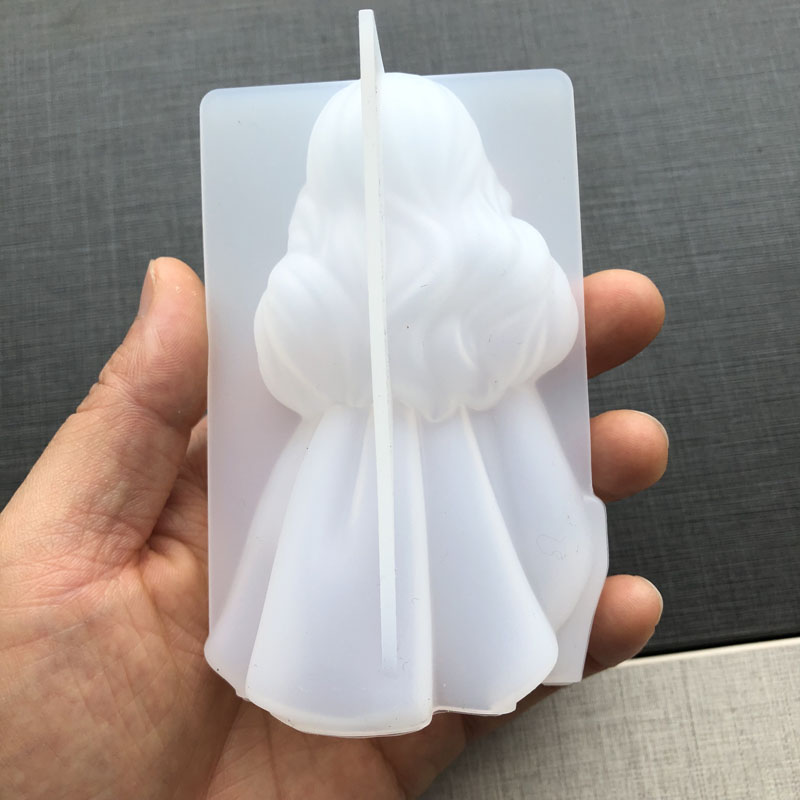 3D Cute Princess Silicone Cand - đánh giá và giá Candle Making Equipment