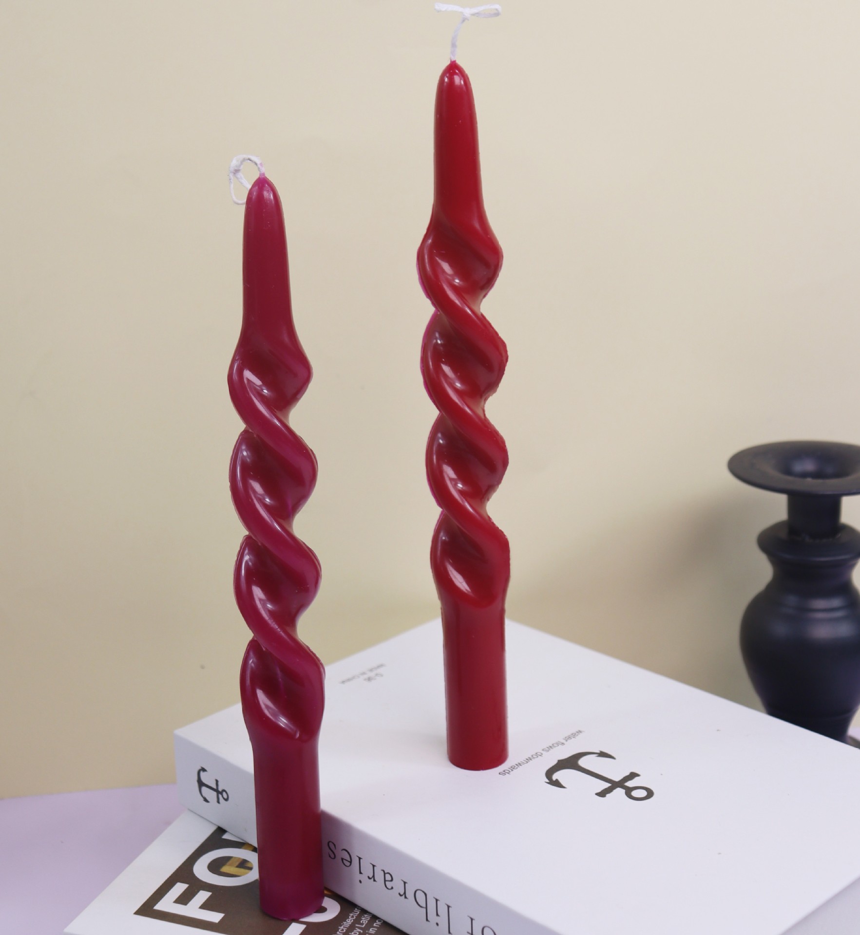 XOẮN Sọc Cột Acrylic Nến Khuôn - đánh giá và giá Candle Making Course