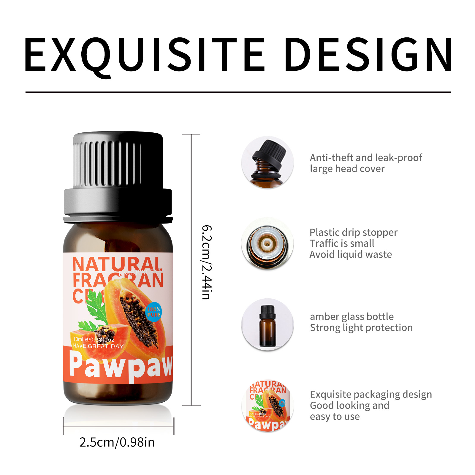 10ml Pawpaw Fragrance Oils Fru - đánh giá và giá Candle Making Oil Scents