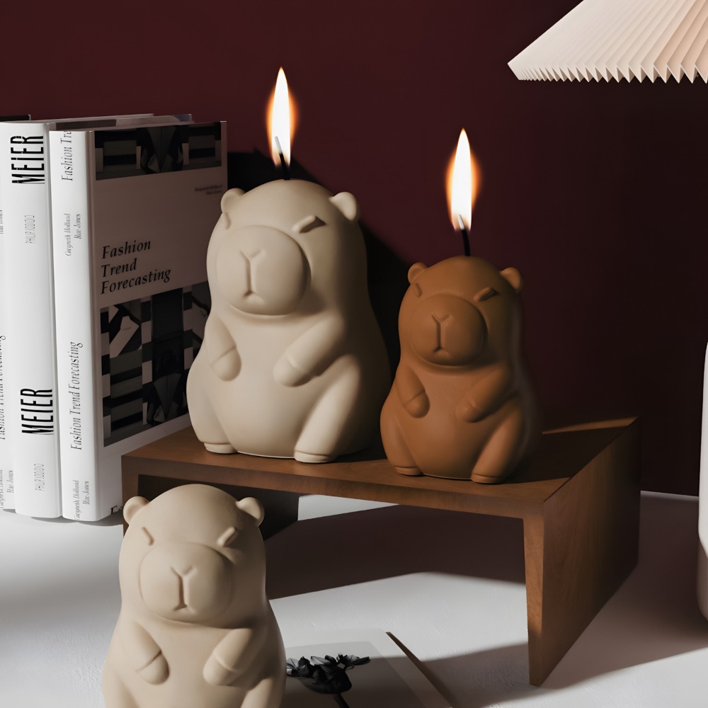 Standing Capybara Scent Candle - đánh giá và giá Candle Making Easy