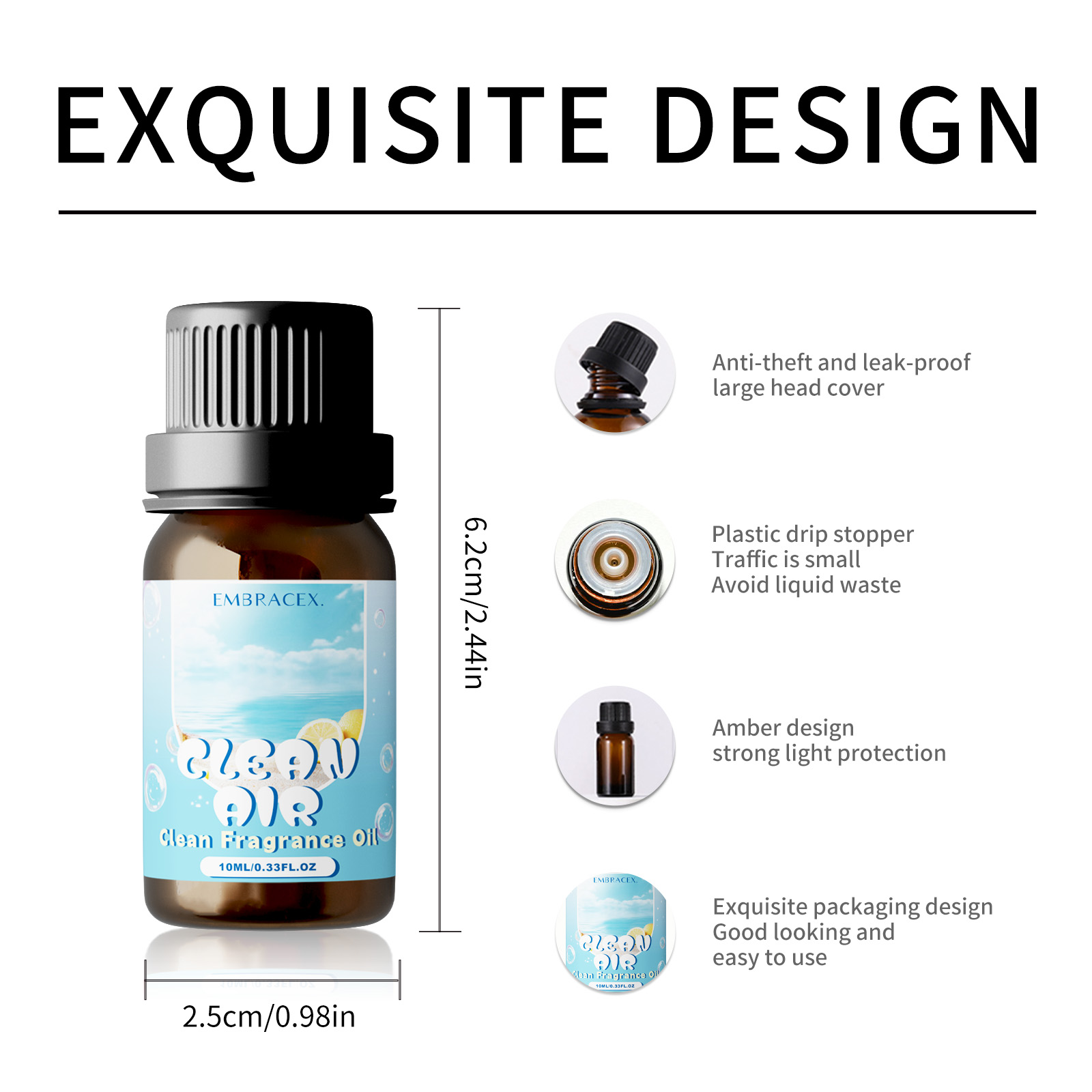 10ml Clean Air Fragrance Oils  - đánh giá và giá Candle Making Fragrance Oils
