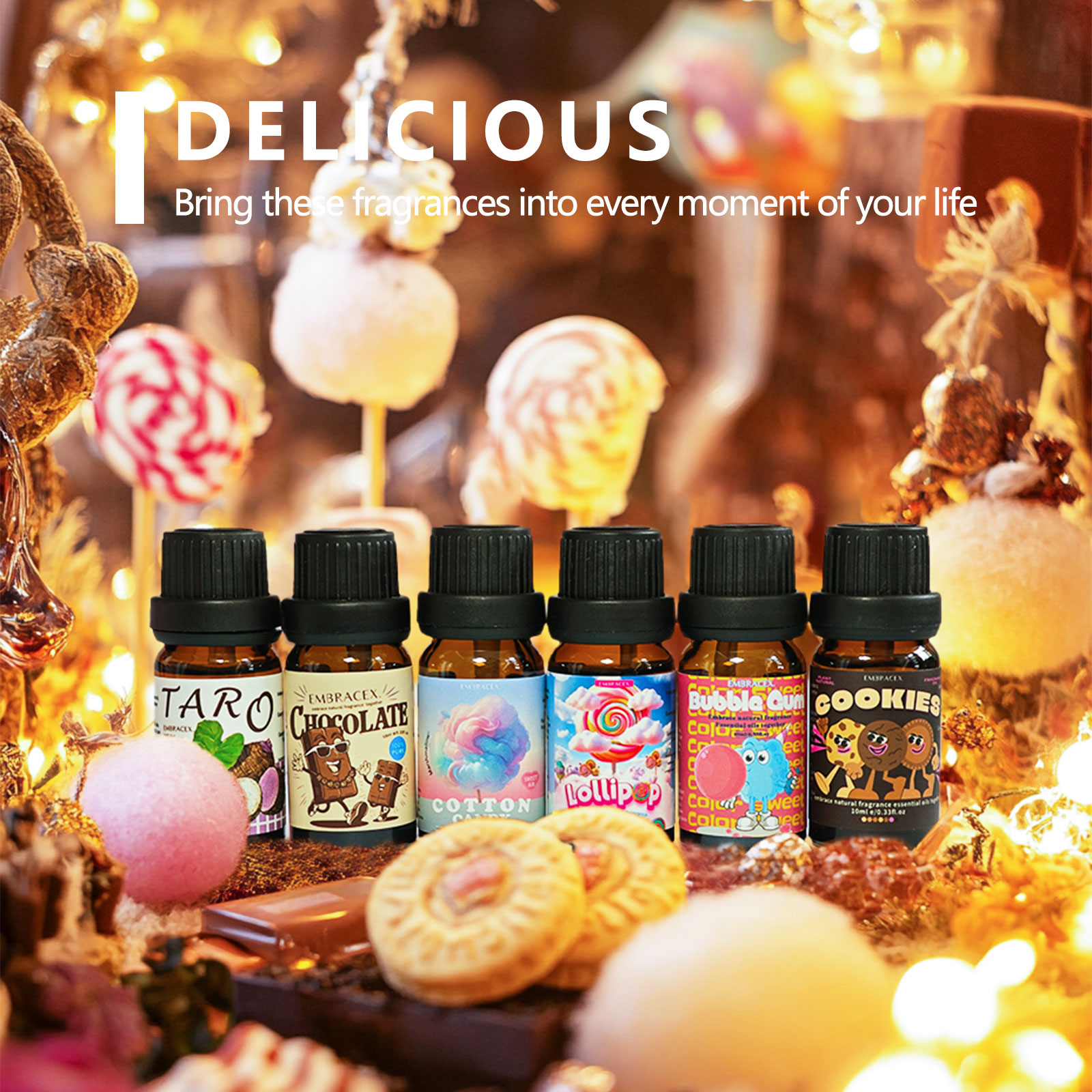 6PC/1Set Delicious Fragrance O - đánh giá và giá Candle Making Scents