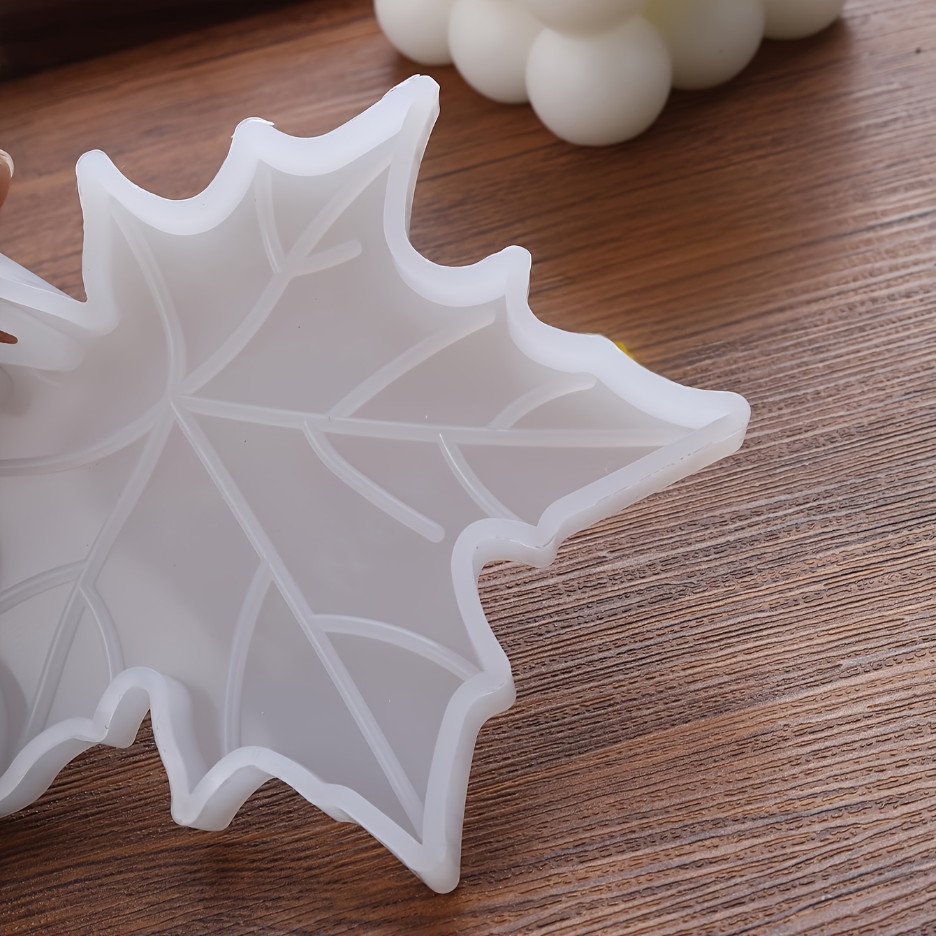 1PC Maple Leaf shaped Silicone - đánh giá và giá Candle Making Equipment