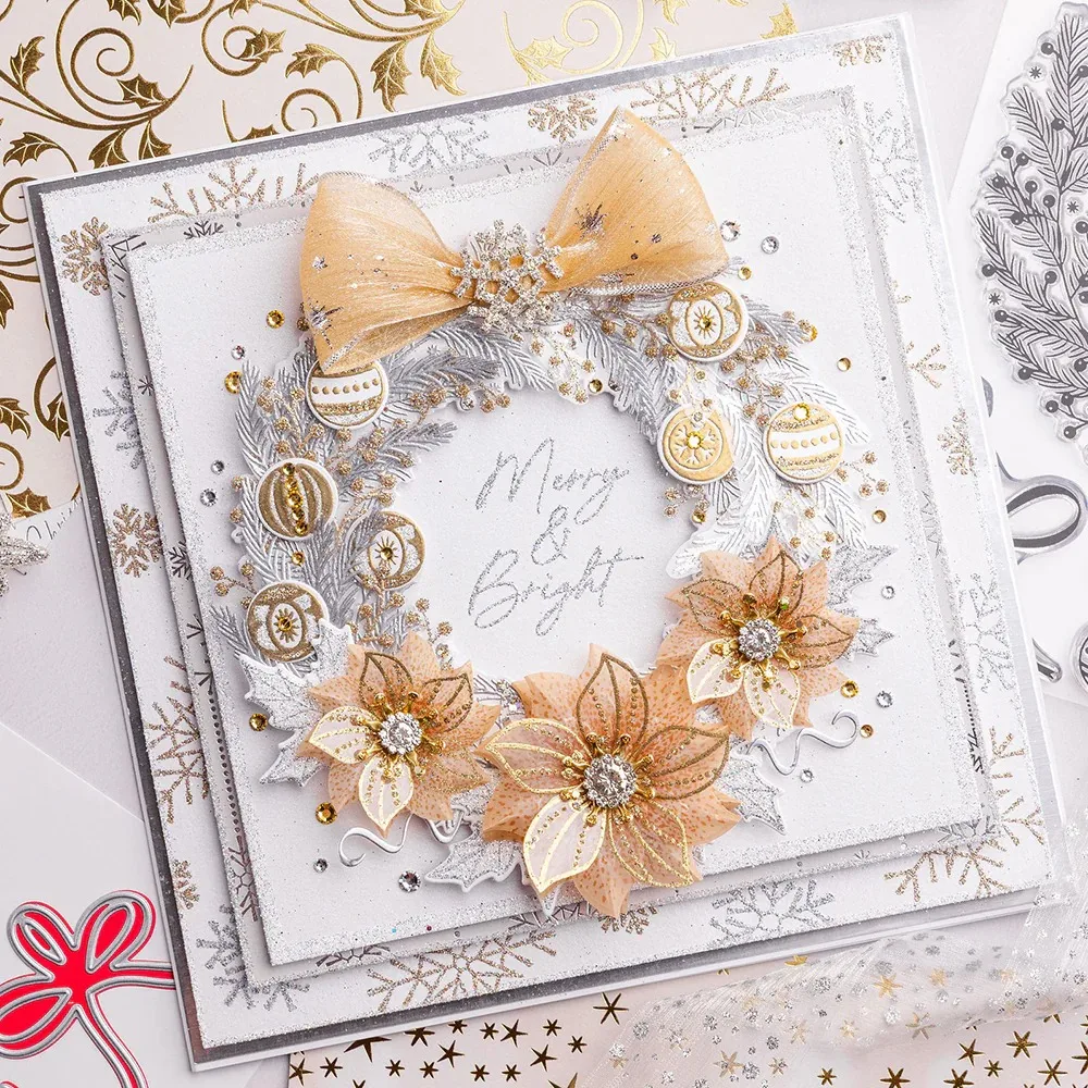 Gilded Floral Merry Christmas  - đánh giá và giá Candle Making Guide
