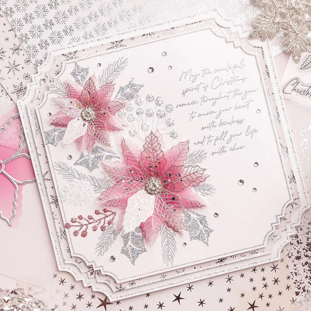 Gilded Floral Merry Christmas  - đánh giá và giá Candle Making Guide
