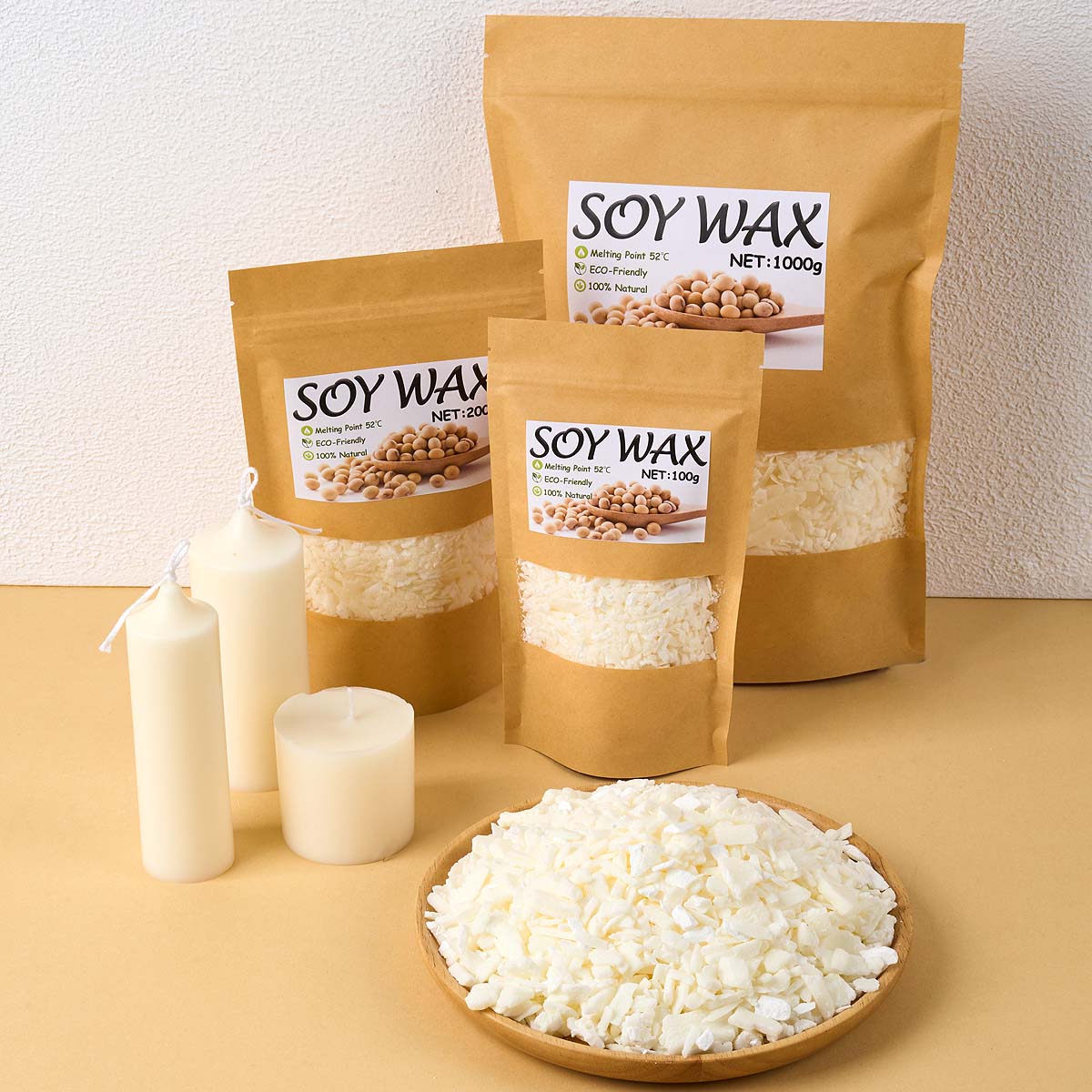 1 Pounds Pure White Soy Wax Fo - đánh giá và giá Candle Making Easy