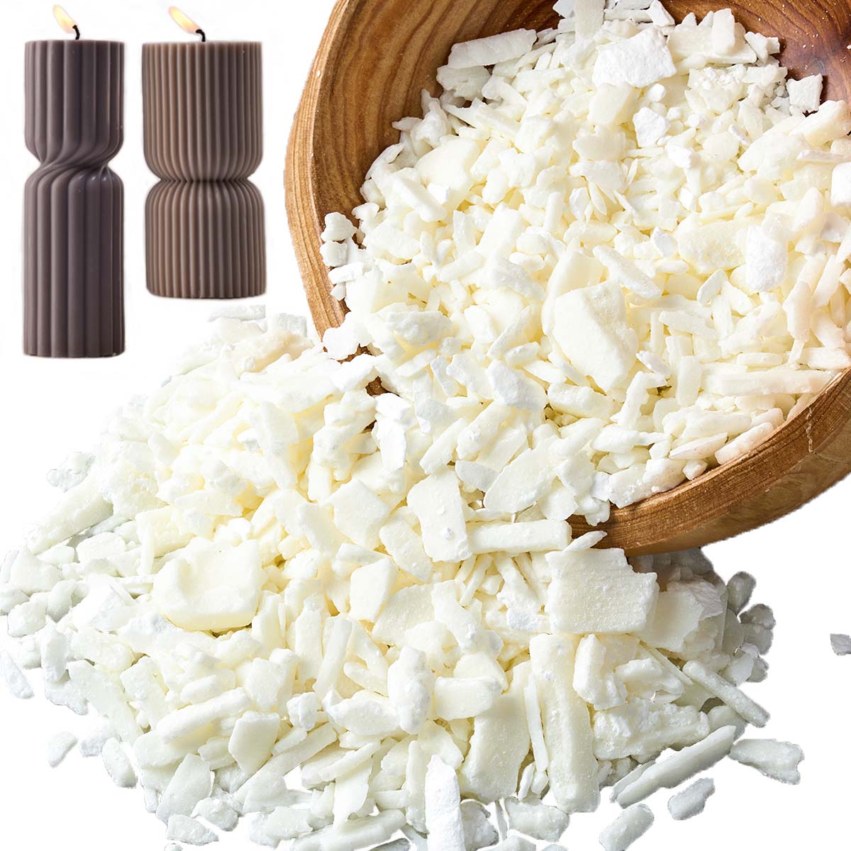 1 Pounds Pure White Soy Wax Fo - đánh giá và giá Candle Making Easy