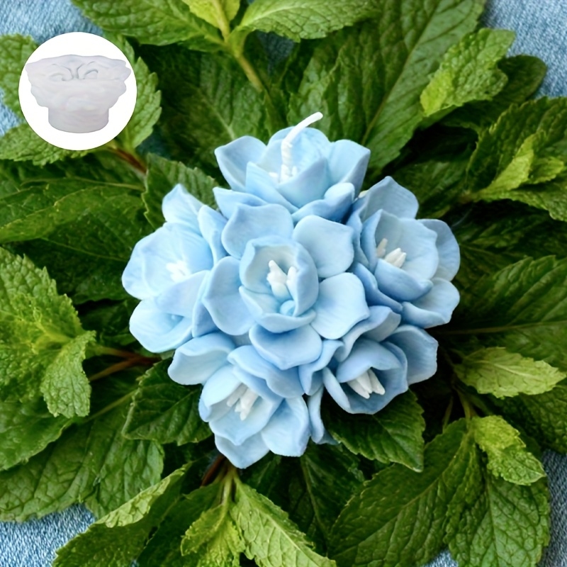 1 Hydrangea Candle Silicone Mo - đánh giá và giá Candle Making Equipment