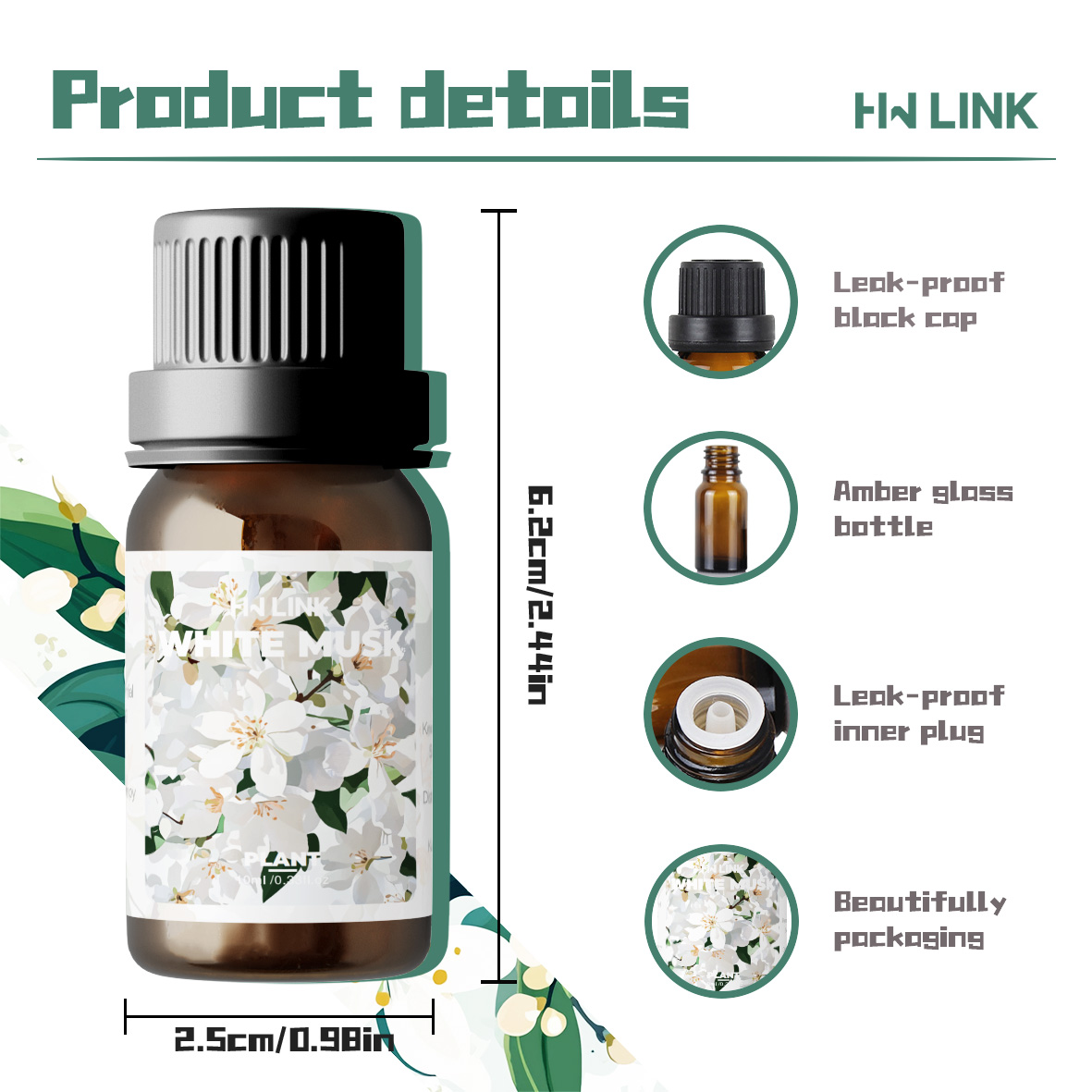 10ml White Musk Fragrance Oils - đánh giá và giá Candle Making Fragrance Oils