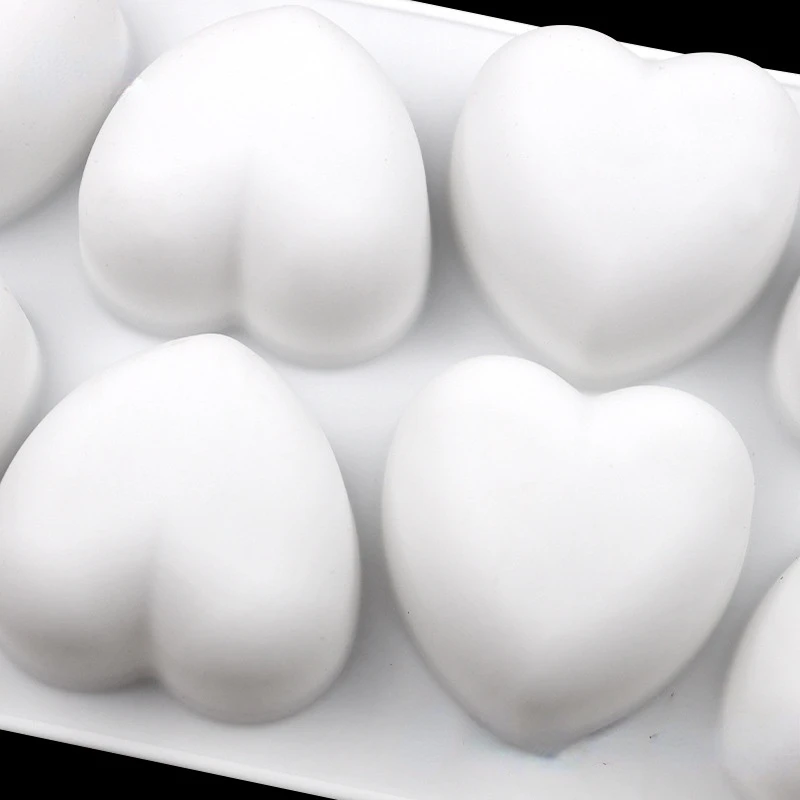 Love Heart Silicone Soap Mold  - đánh giá và giá Candle Making Easy