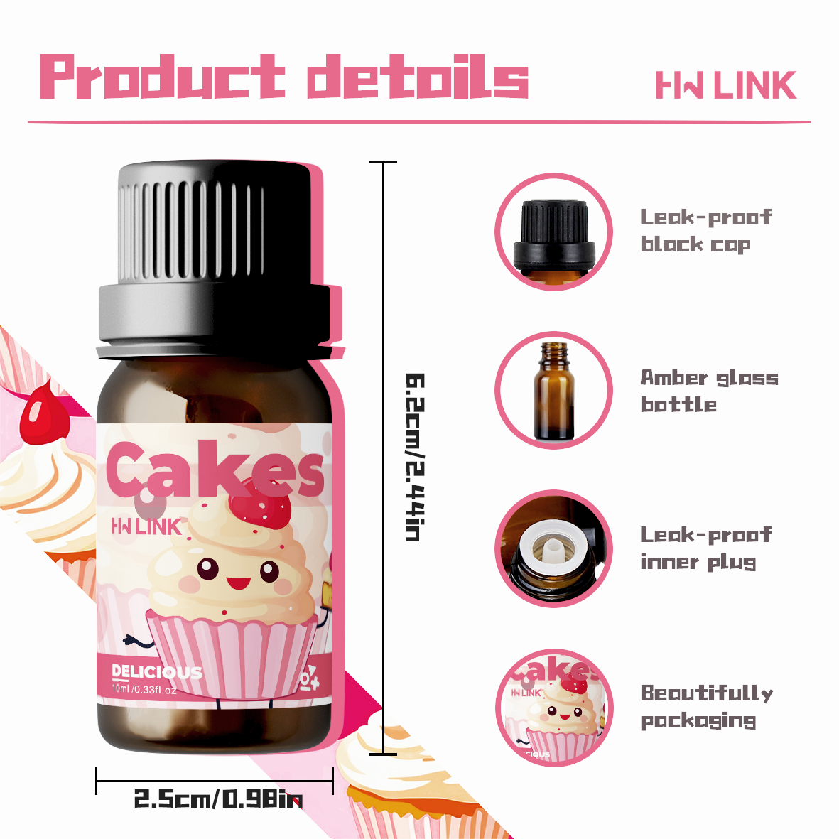 10ml Cakes Fragrance Oils Cand - đánh giá và giá Candle Making Scents