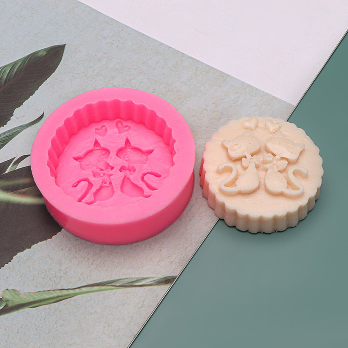 1-Piece Silicone Cat Soap Mold - đánh giá và giá Candle Making Easy