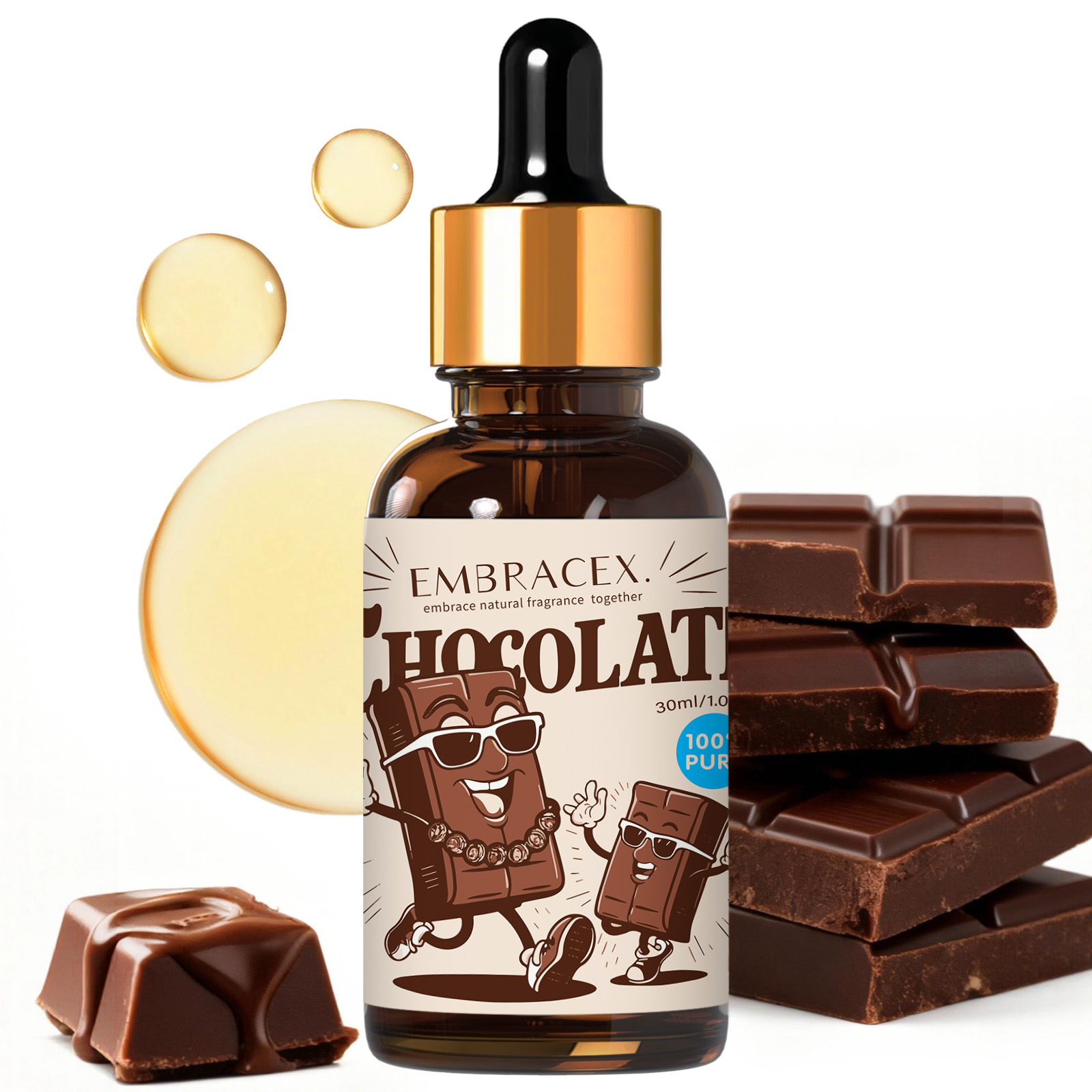 30ml Chocolate Fragrance Oils  - đánh giá và giá Candle Making Oil Scents