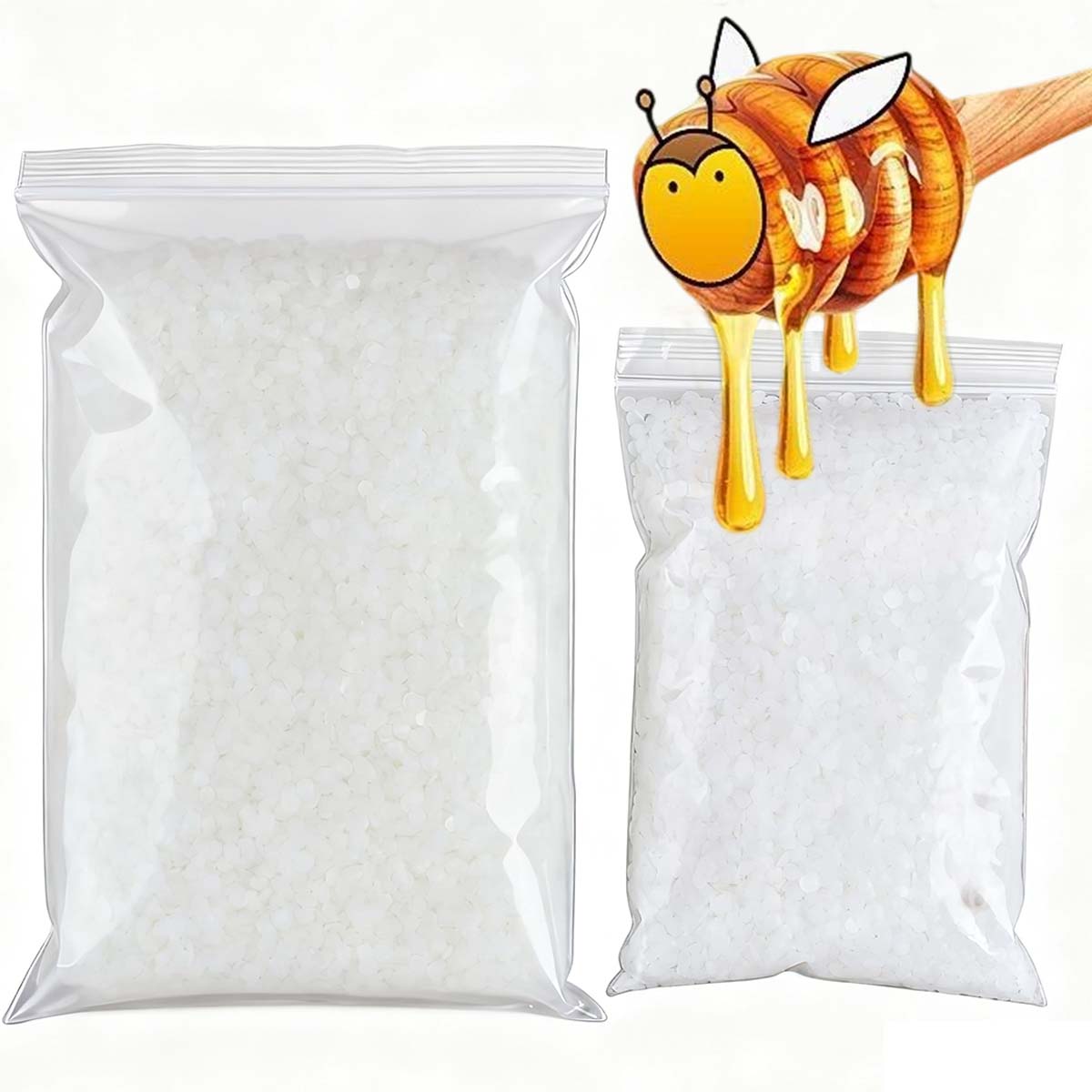 200g-1000g White Beeswax Pure  - đánh giá và giá Candle Making Easy