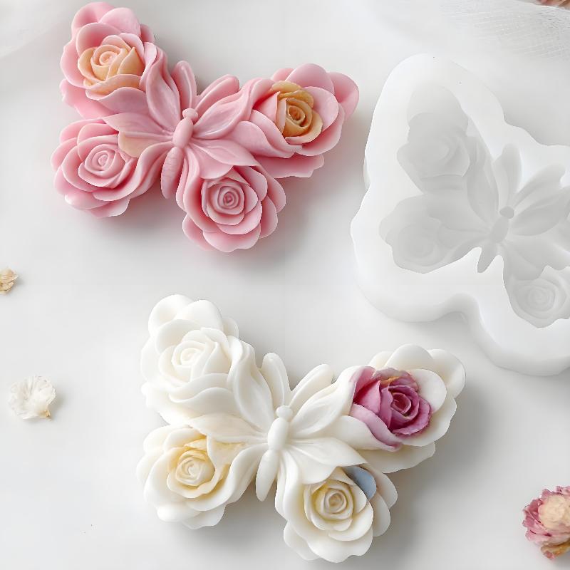 DIY Rose Butterfly Form Silico - đánh giá và giá Candle Making Equipment