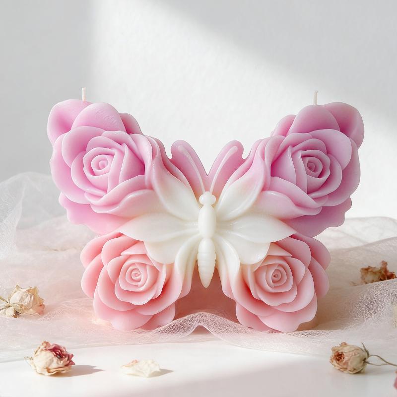 DIY Rose Butterfly Form Silico - đánh giá và giá Candle Making Equipment