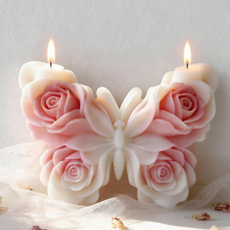 DIY Rose Butterfly Form Silico - đánh giá và giá Candle Making Equipment
