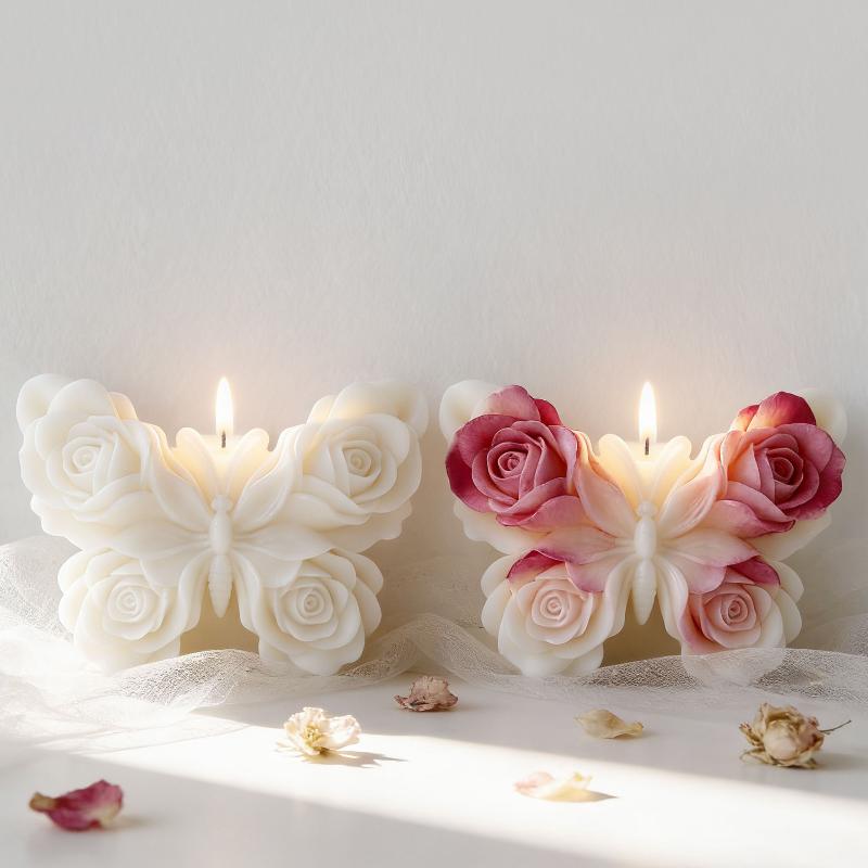 DIY Rose Butterfly Form Silico - đánh giá và giá Candle Making Equipment