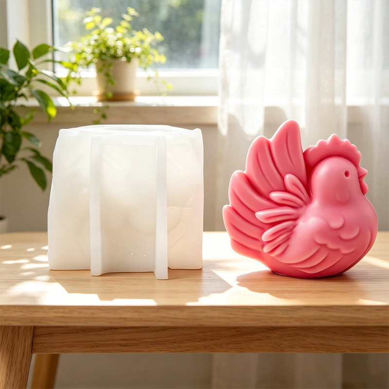 Cartoon Hen Silicone Candle Mo - đánh giá và giá Candle Making Easy
