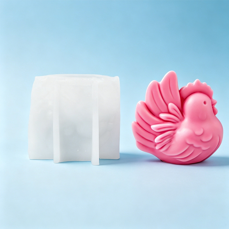 Cartoon Hen Silicone Candle Mo - đánh giá và giá Candle Making Easy