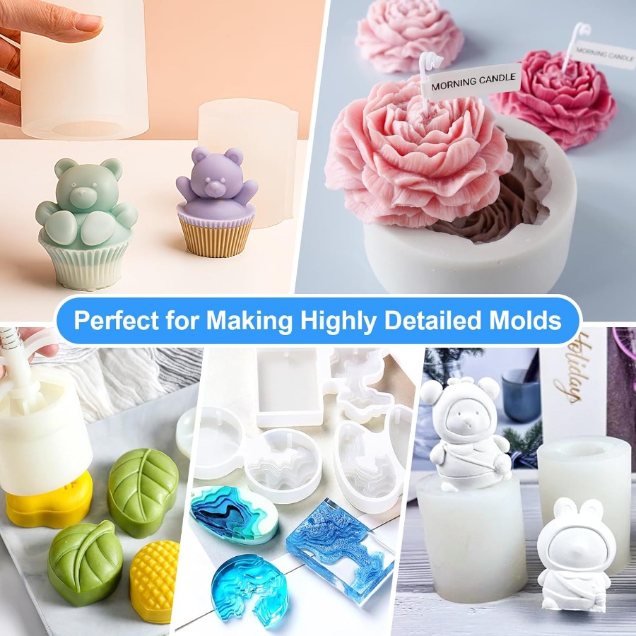 Silicone Mold Making Kit, 38.8 - đánh giá và giá Candle Making Easy