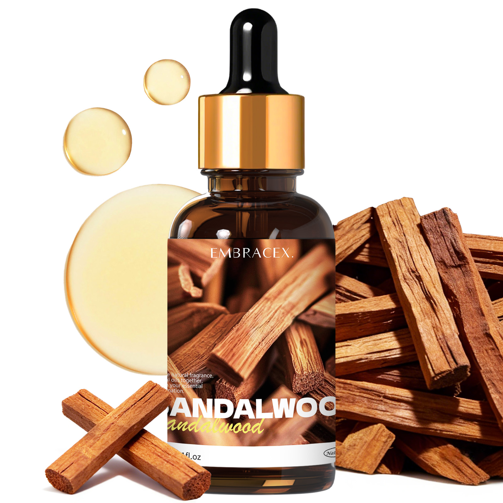 30ml Sandalwood Natural Plant  - đánh giá và giá Candle Making Oil Scents