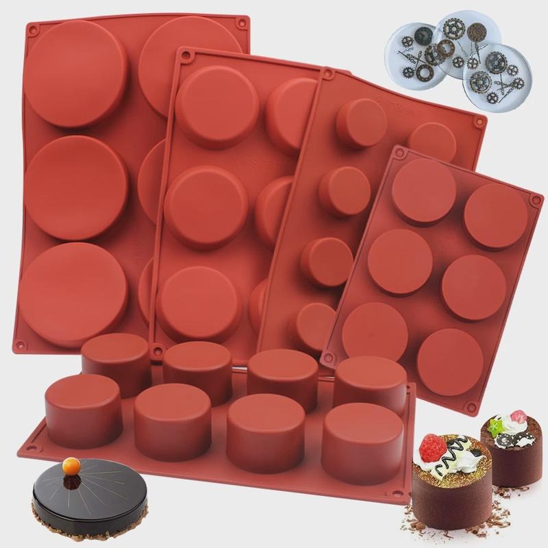 Round Silicone Soap Mold DIY H - đánh giá và giá Candle Making Easy