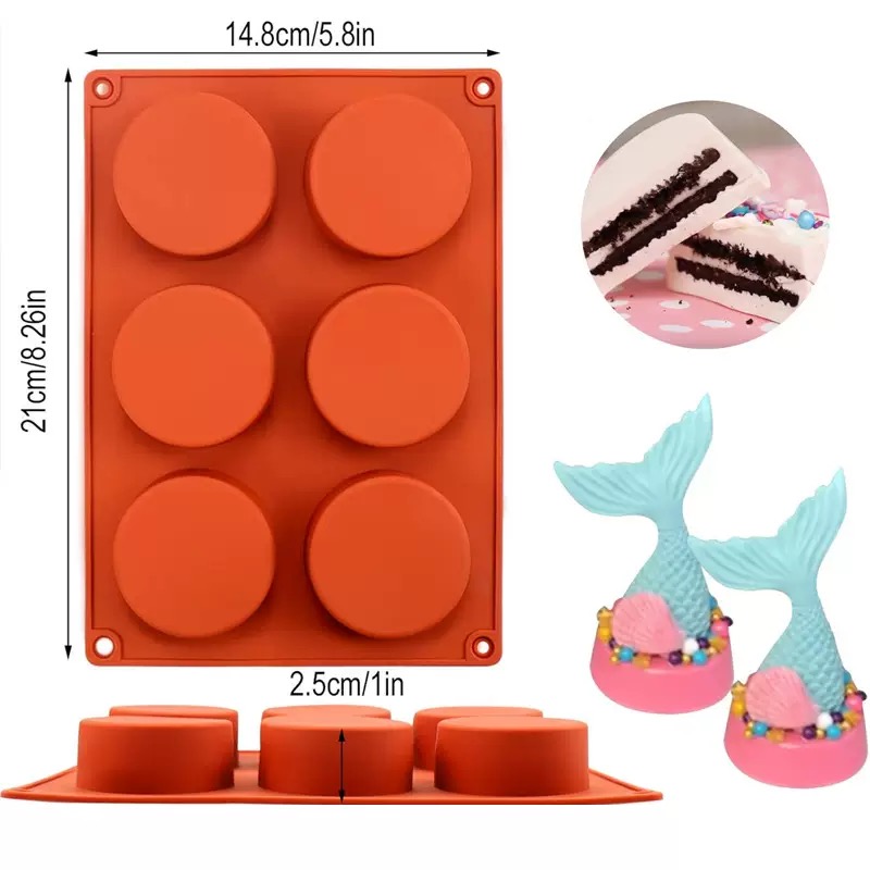 Round Silicone Soap Mold DIY H - đánh giá và giá Candle Making Easy